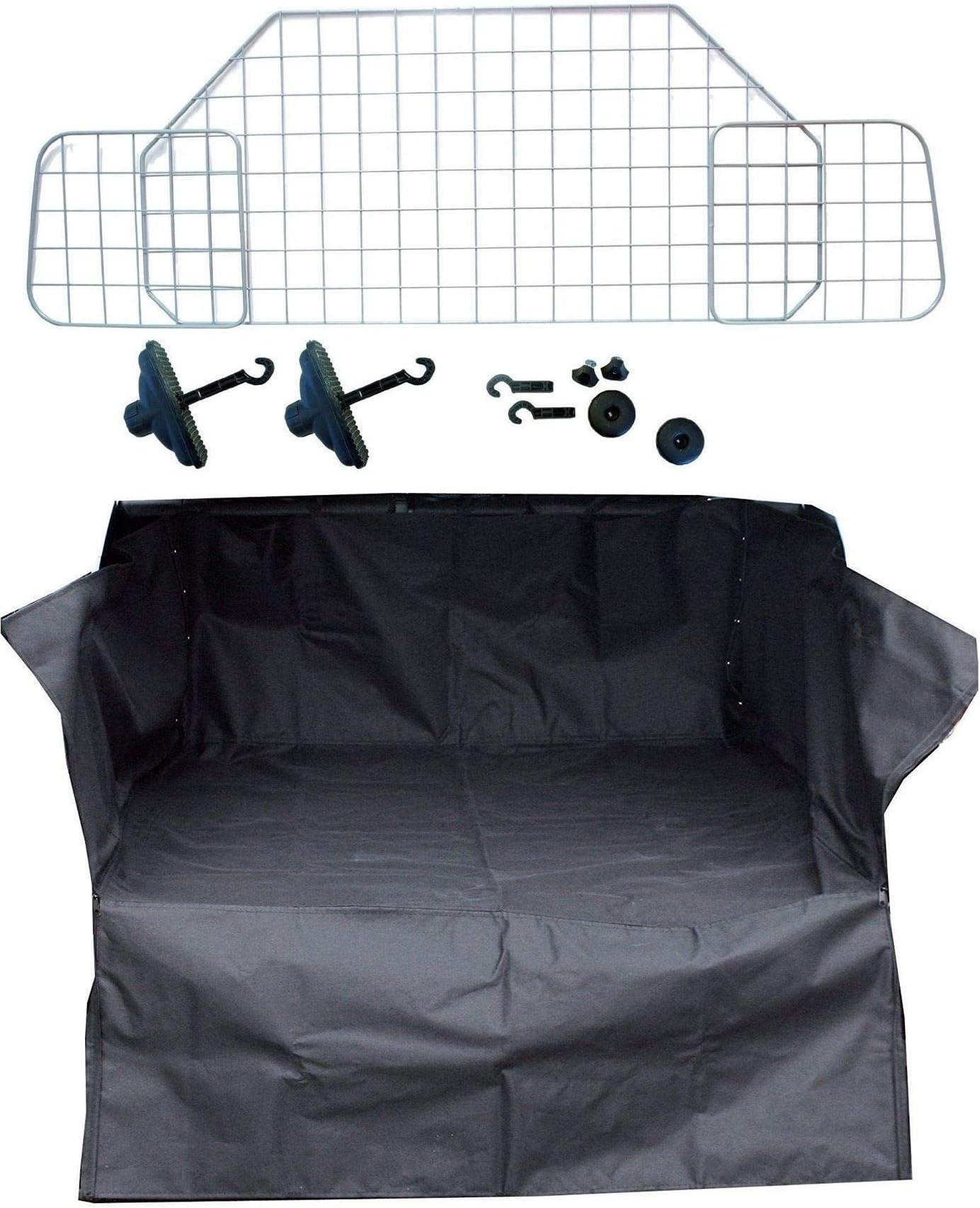 UKB4C Car Boot Liner Mat Bumper Protector Mesh Grill Dog Barrier Guard Water Resistant HD