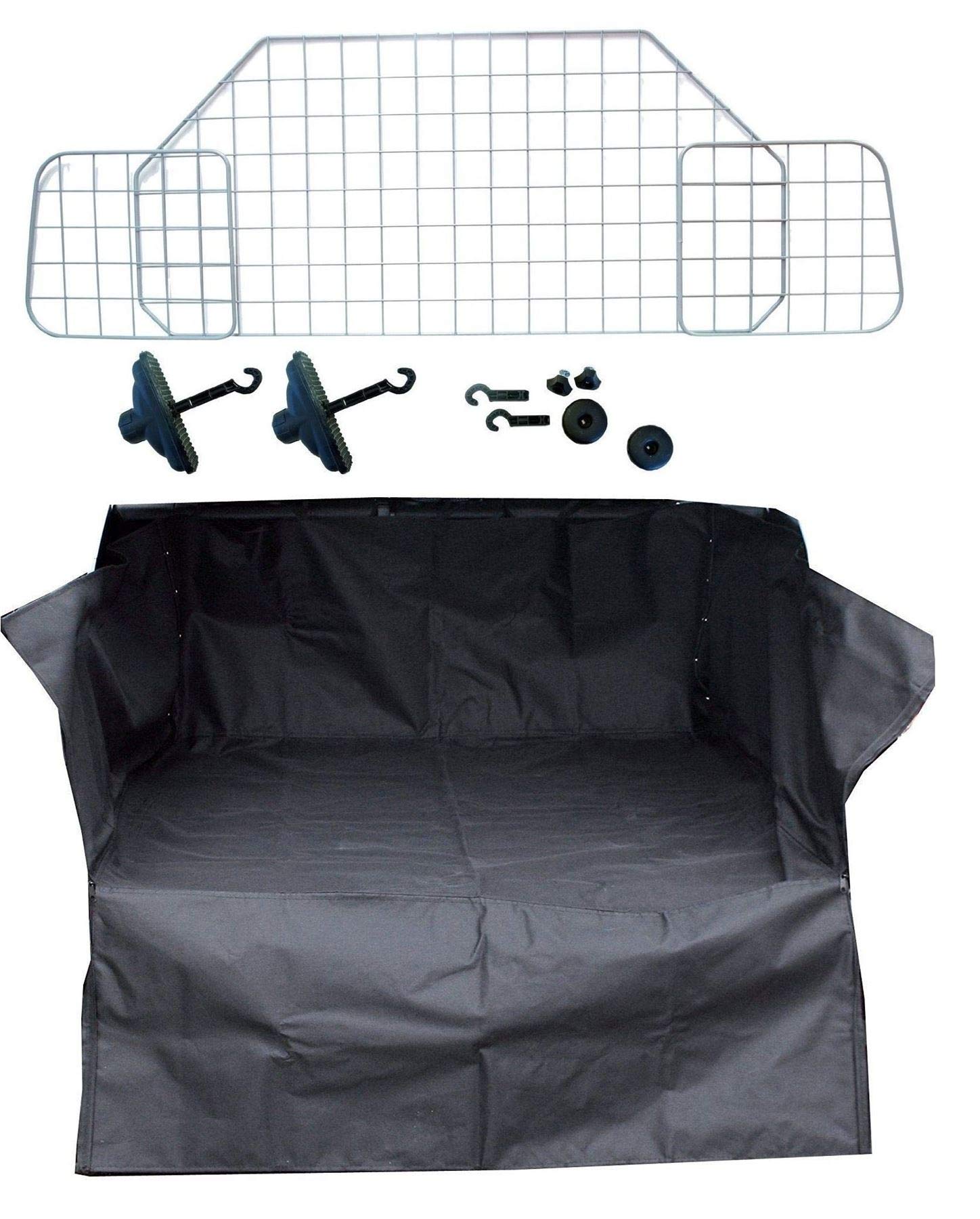 UKB4C Car Boot Liner Mat Bumper Protector Mesh Grill Dog Barrier Guard Water Resistant HD
