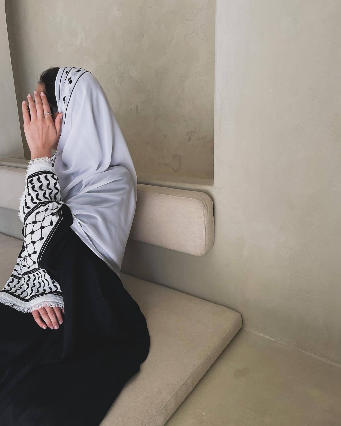 CLMJHG Muslimisches Kleid, modische offene Strickjacke, Abayas, Stickerei, Kimono für Damen, Türkiye, Elegante islamische Kleidung ohne Hijab