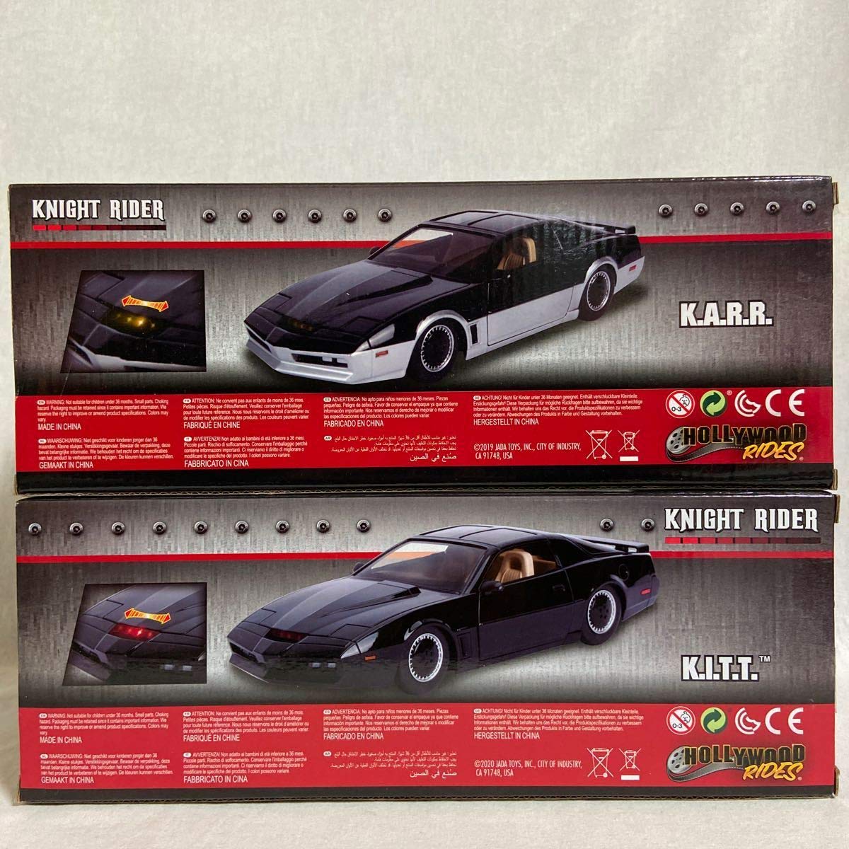 Amazon | 未開封 1/24 KNIGHT RIDER K.I.T.T. vs K.A.R.R. ナイト