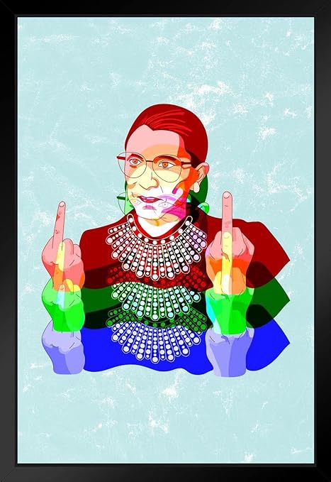 framed supreme poster