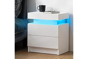 HOMMPA Nightstand: Bedside Elegance with a Chilly Twist