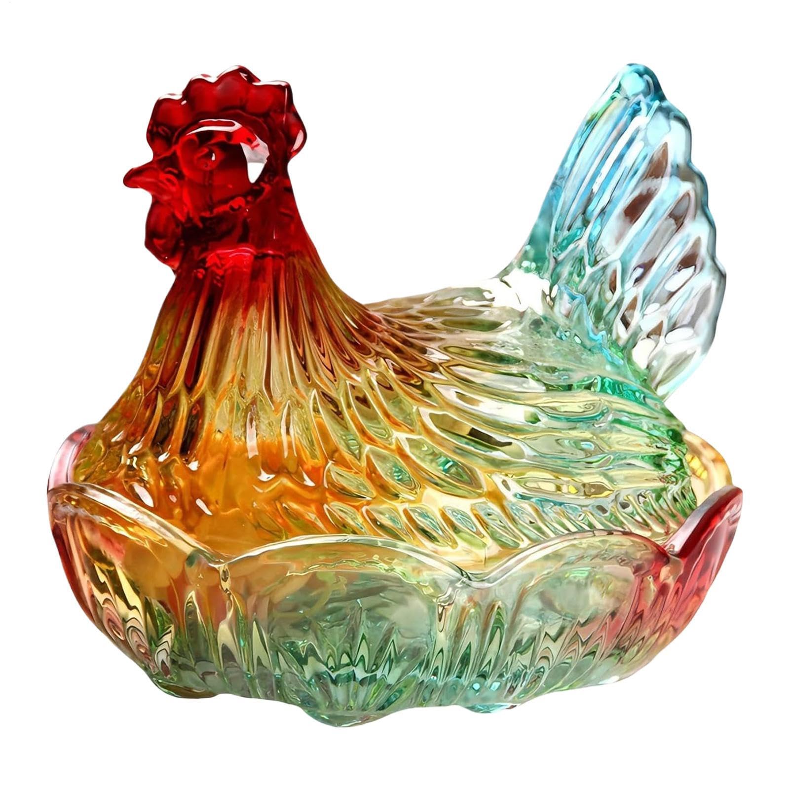 Gallina sul Per Snack E Dolci | Per Snack A Forma Di Gallina Per Collezionisti Cucina Soggiorno Camera Studio Bagno Libreria Caffè Ingresso Gioielli