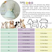 Vista 3 de Vestido de princesa elegante para perros pequeños, vestidos para perros y niñas, vestidos ligeros para mascotas