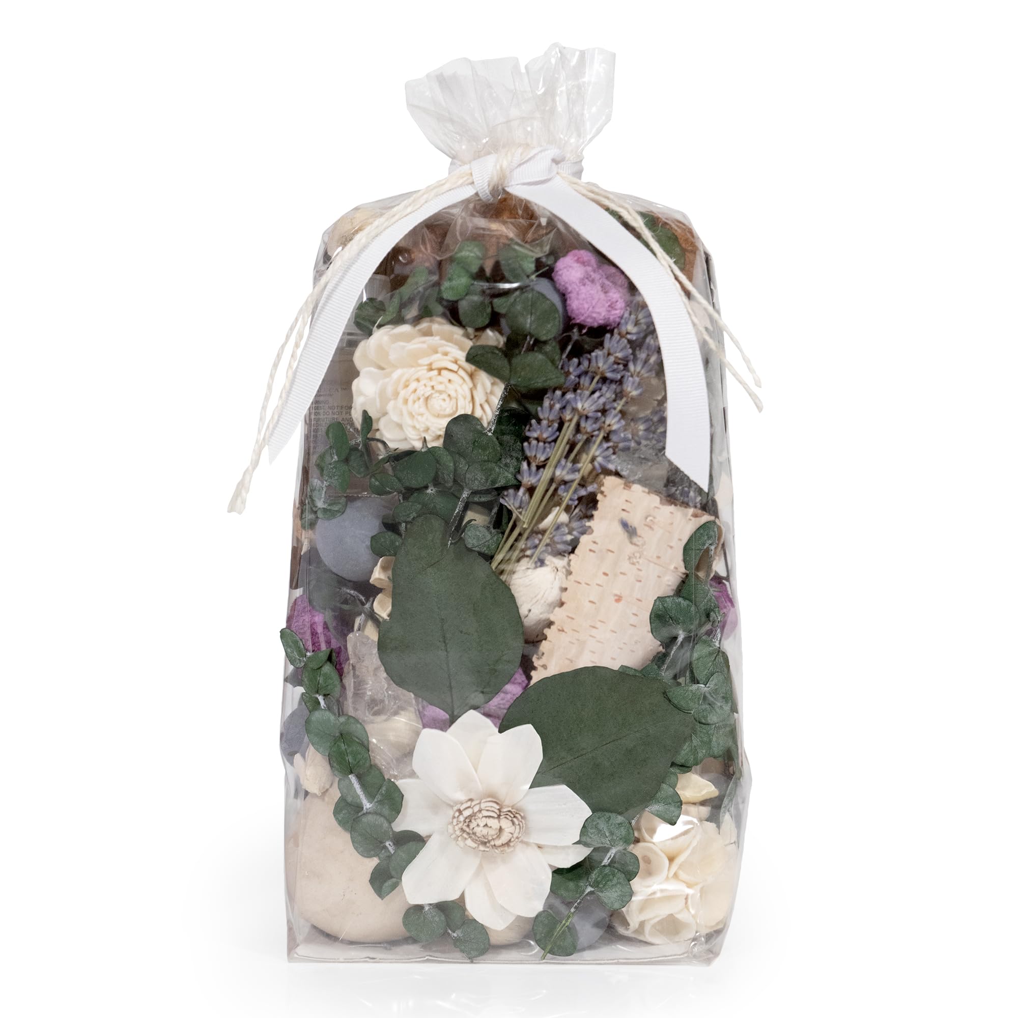 ANDALUCA Sacchetto di potpourri per la casa con fiala rinfrescante di profumo (lavanda eucalipto)