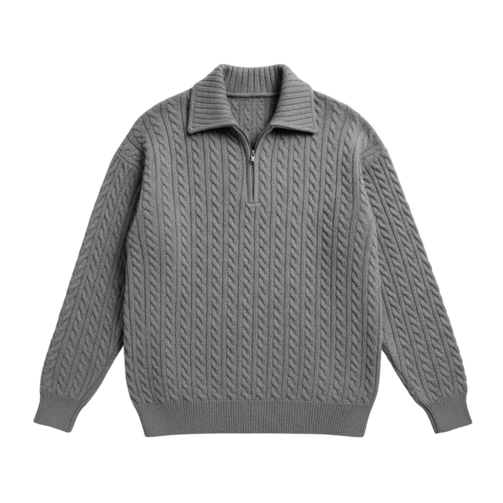 Generisch Bluza męska na zimę, luźny krój, oversize, wąski krój, luźny sweter