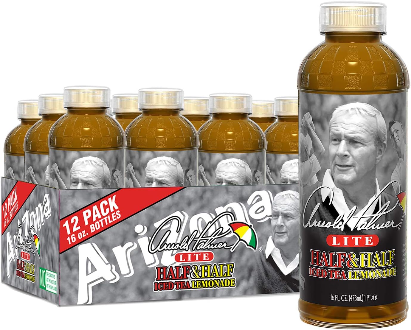 Arizona Arnold Palmer Half and Half (16oz / 24pk) 384 fluid_ounces Amazon.ca Grocery