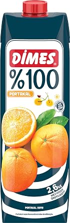 Dimes 100% Pure Orange Juice Tetrapak 1000 ml