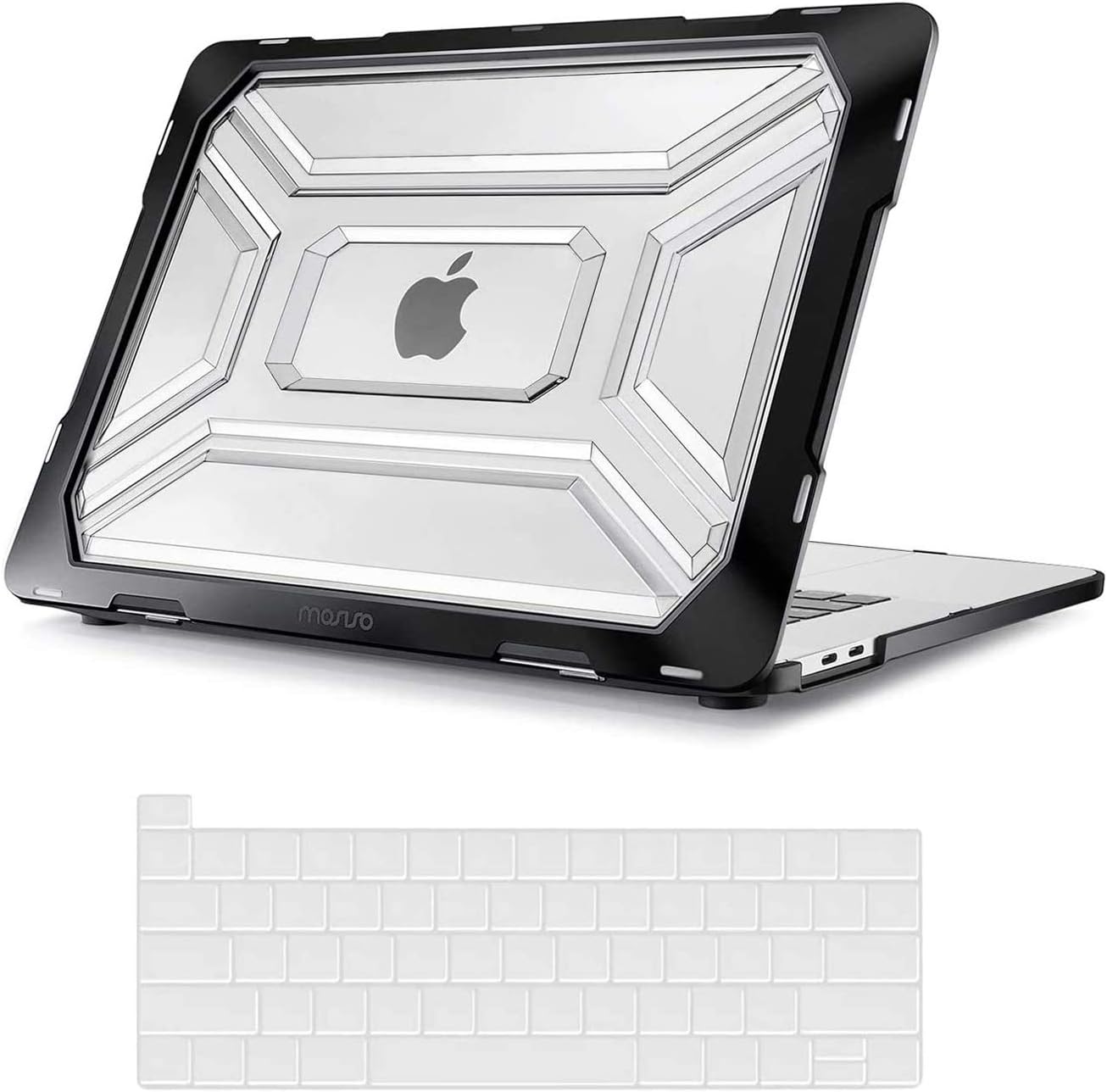 MOSISO Funda Dura Compatible con MacBook Pro 16 Pulgadas con Touch Bar