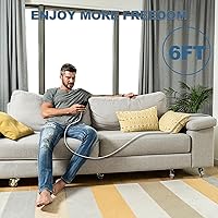 Vista 6 de Cargador de carga rápida para iPhone 17, 16, 15, paquete de 20 W, Apple iPad, USB C, bloque Chrager de pared con cable USB C a C de 6 pies