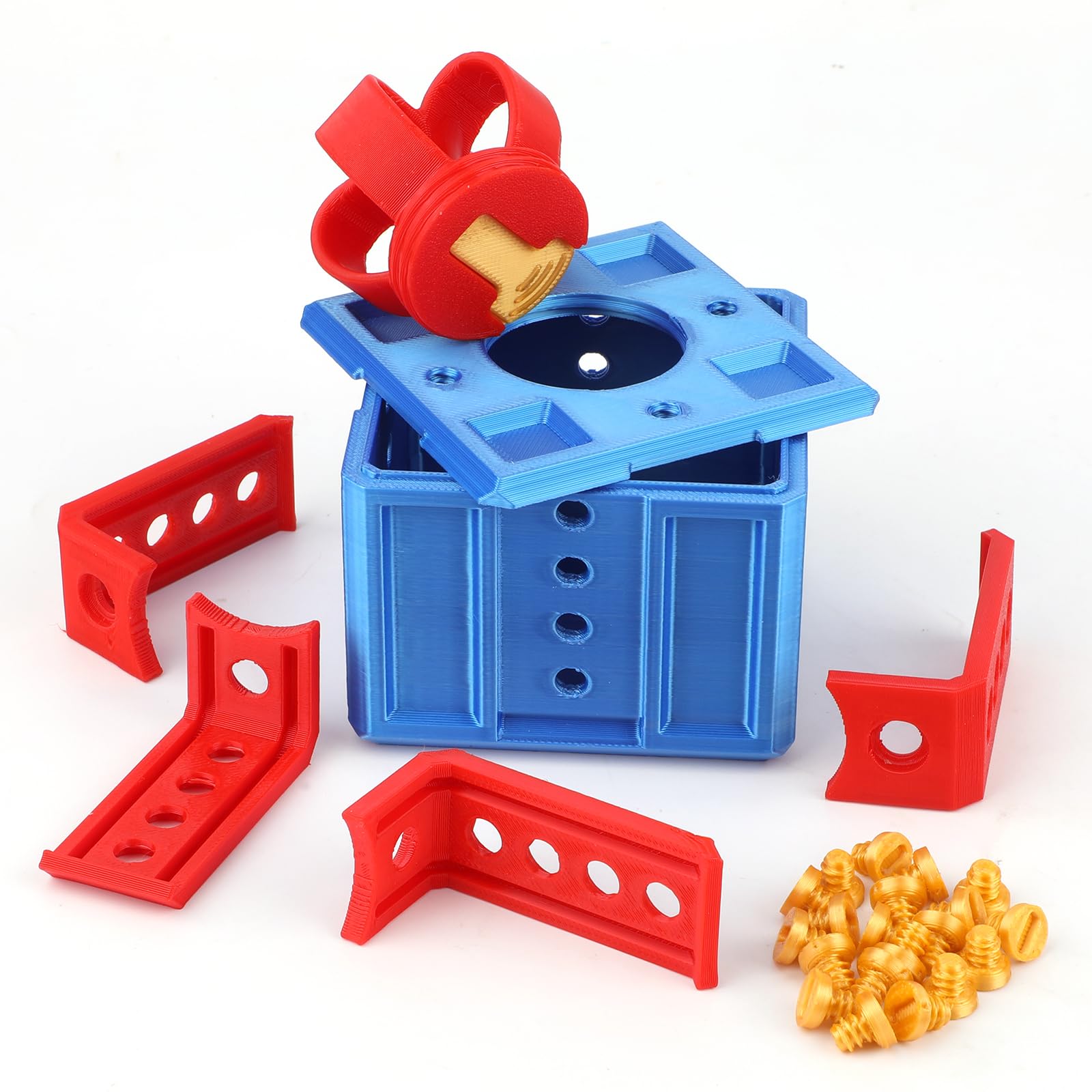 Boîte cadeau ennuyeuse avec vis, grandes boîtes cadeaux imprimées en 3D, boîte cadeau farce avec 20 vis, contenant hilarant pour cartes d'argent, boîtes cadeaux amusantes, boîtes puzzle fidget étui Boîte cadeau ennuyeuse avec vis, grandes boîtes cadeaux imprimées en 3D, boîte cadeau farce avec 20 vis, contenant hilarant pour cartes d'argent, boîtes cadeaux amusantes, boîtes puzzle fidget étui
