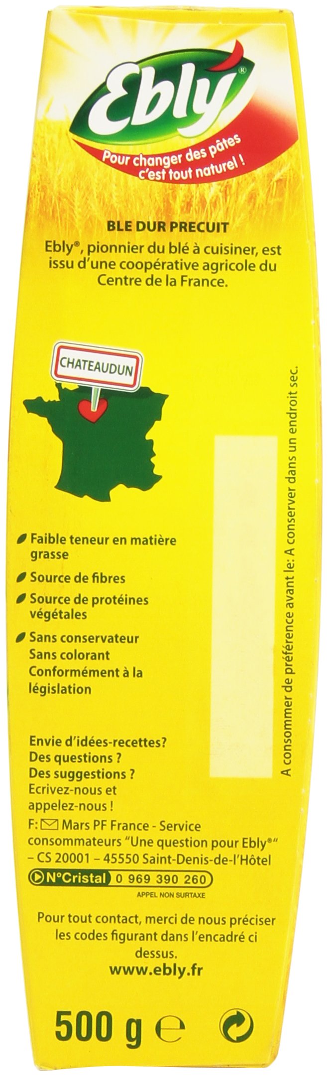 Ebly Trigo Ébly500 G