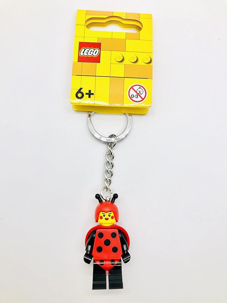 Amazon.com: LEGO 854157 Lady Bug Girl Keyring - New