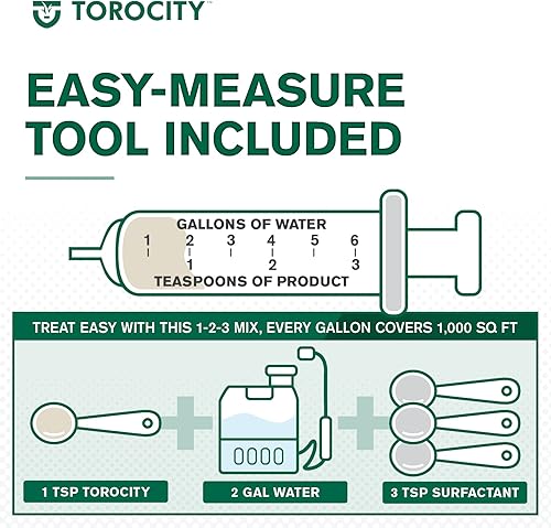 Miniatura 4 de Atticus Torocity Herbicida (8 onzas) – (Comparar con Tenacity) – Concentrado de mesotriona – Eliminador selectivo de malezas para césped y césped –
