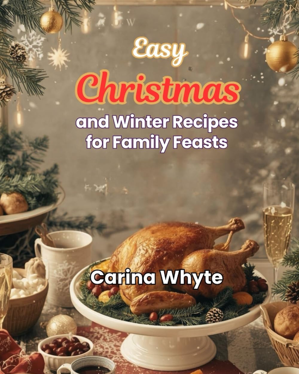 EASY CHRISTMAS AND WINTER RECIPES FOR FAMILY FEASTS: Fast, Festive, and Flavorful Meals for Stress-Free Holiday Cooking