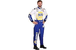 NASCAR Chase Elliott Halloween Uniform Costume for Men | Officially Licensed Race Car Driver Jumpsuit