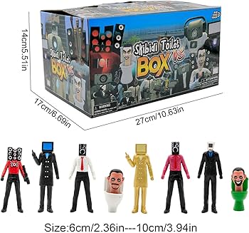 Amazon.co.jp: スキビディ トイレ フィギュア スキビディトイレ