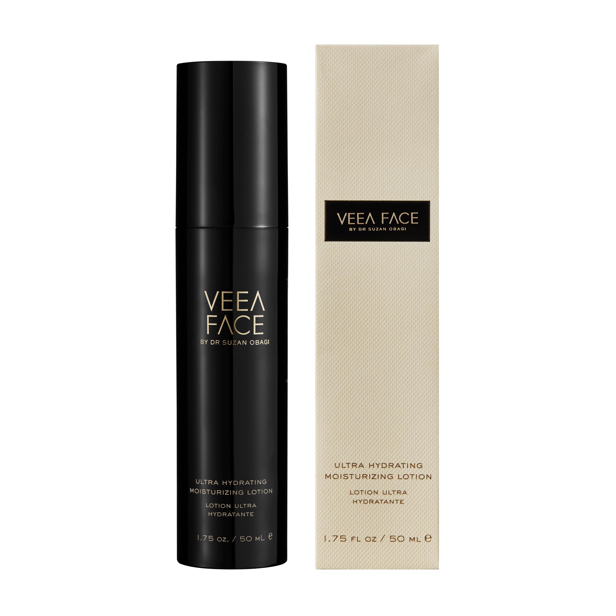 Veea Face by Dr. Suzan Obagi - Ultra Hydrating Moisturizing Lotion | Rich, Light-Weight, Moisturizing | Soothe + Restore Skin (1.75 fl oz | 50 ml)