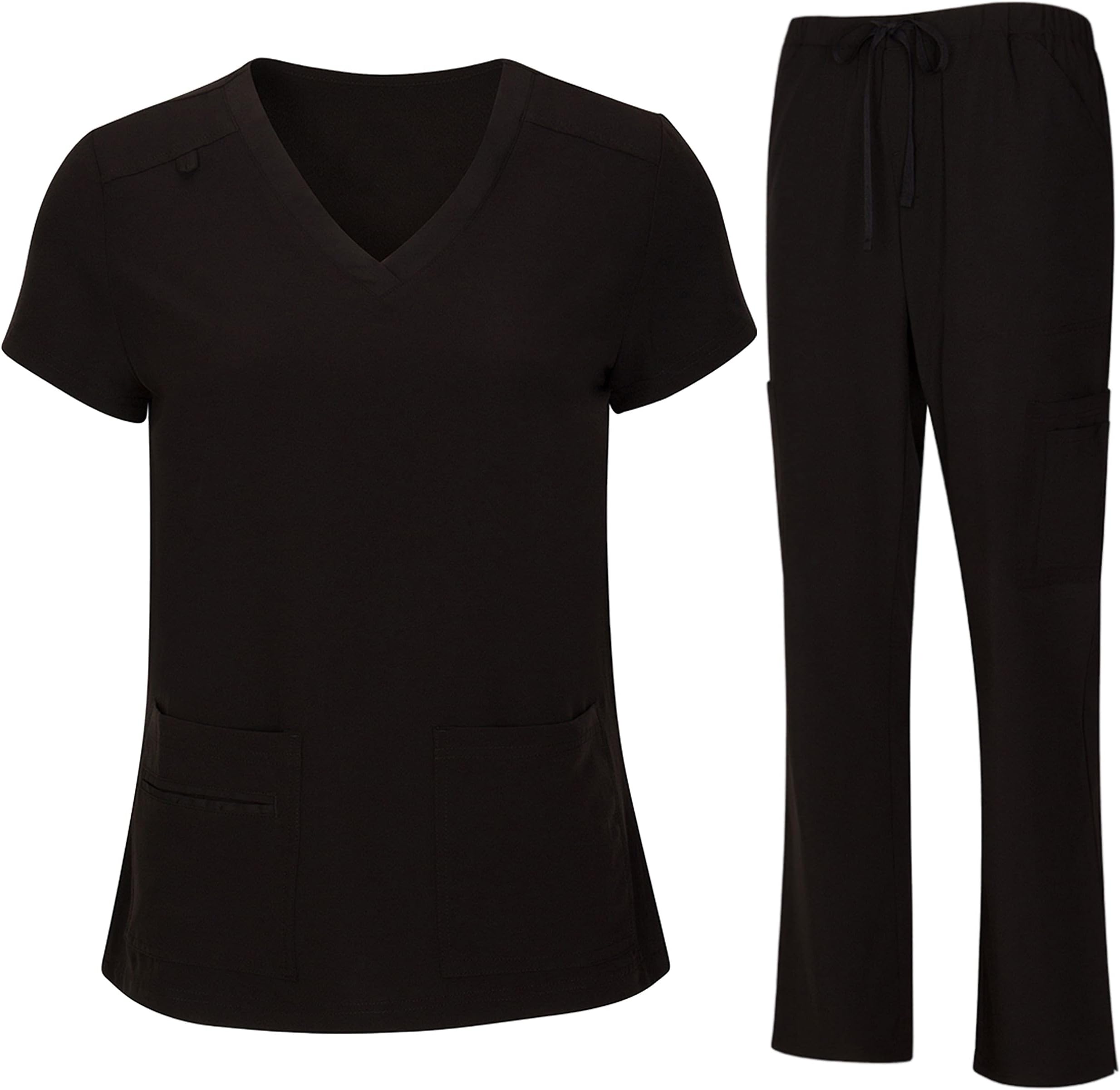 Bahoki Essentials Scrub Set - Comfortable and Durable - Ideal for Nurses and Other Medical Roles - All Day Comfort