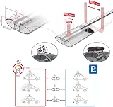 Compatible avec Peugeot 2008 II (P24) 2020-2026 ACE-2 modèle Barres de Toit Railing Porte-Bagages de Voiture Noir Aluminium Barres - 7