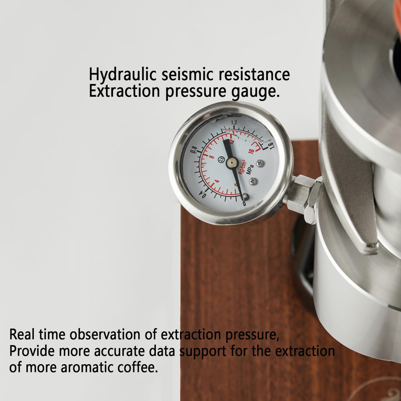Macchina per caffè espresso portatile, macchina da caffè a leva manuale, pressione 1-16 bar, capacità 100 ml, facile da smontare e pulire, ideale per cappuccino, latte macchiato e latte macchiato