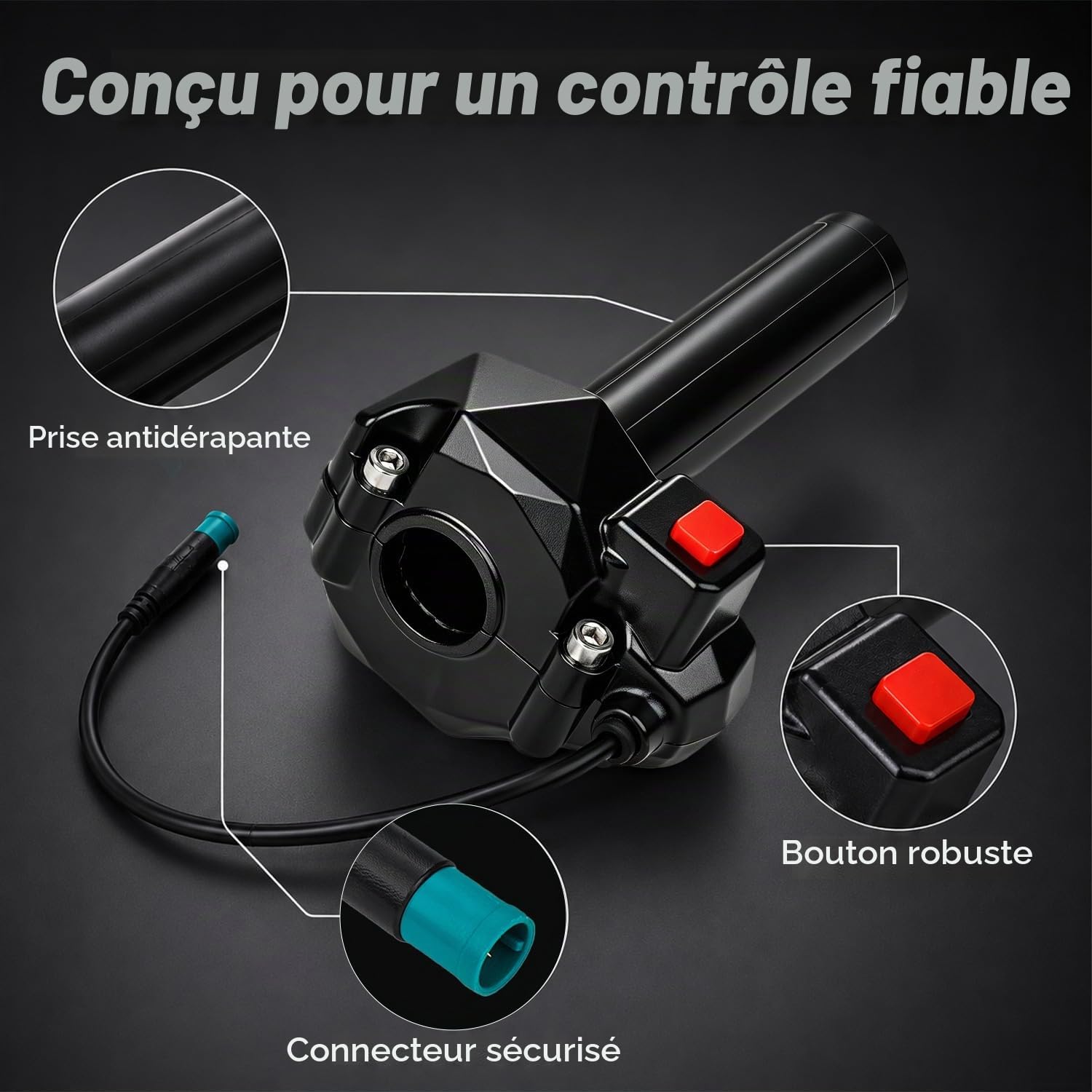 Talaria Sting Poignée d'accélérateur Twist pour X3/MX3/MX4/MX5 - Noir | Poignée d'accélérateur de moto, poignée d'accélérateur de vélo électrique, Dirt Bike