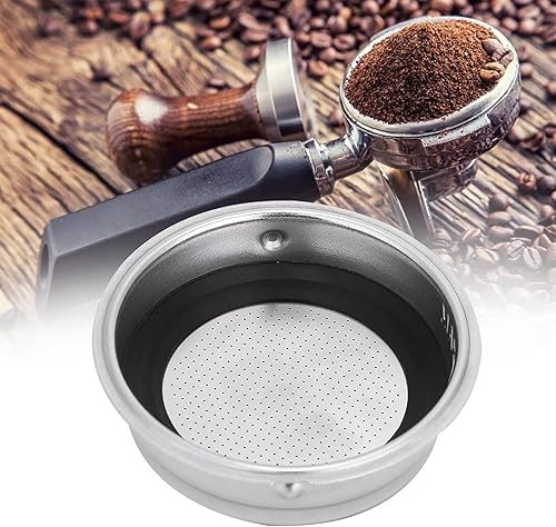 Watris Veiyi Cesta de filtros de café desmontable, 1 taza de filtro de café reutilizable de acero inoxidable de 2.008 in, filtro de cesta de