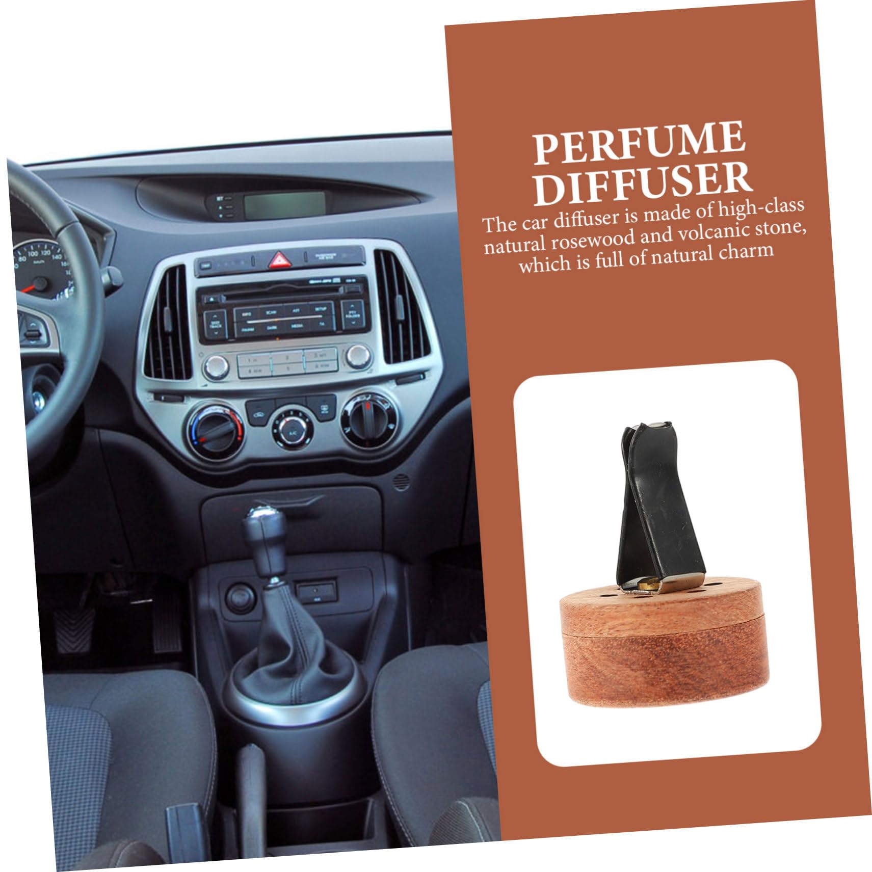 minkissy 6 Piezas Difusor De Coche Difusor De Perfume De Coche Difusor De Aceite Esencial Coche Clip Coche Adornar Coche Difusor De Difusor De Fragancia Máquina Portátil