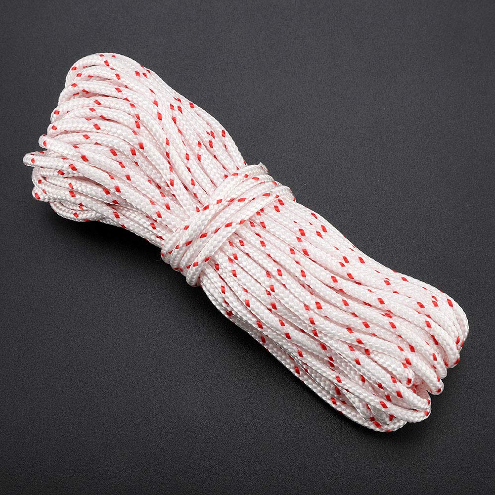 Engine Starter Rope, Lawnmower Pull Cord Replacement Lawnmower Chainsaw Pull Cord Engine Parts Trimmer for Lawn - Image 4