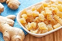 Vista 3 de Anna and Sarah Trozos de jengibre cristalizado sin sulfuro en bolsa resellable, 2 libras, paquete de 2 – total de 4 libras