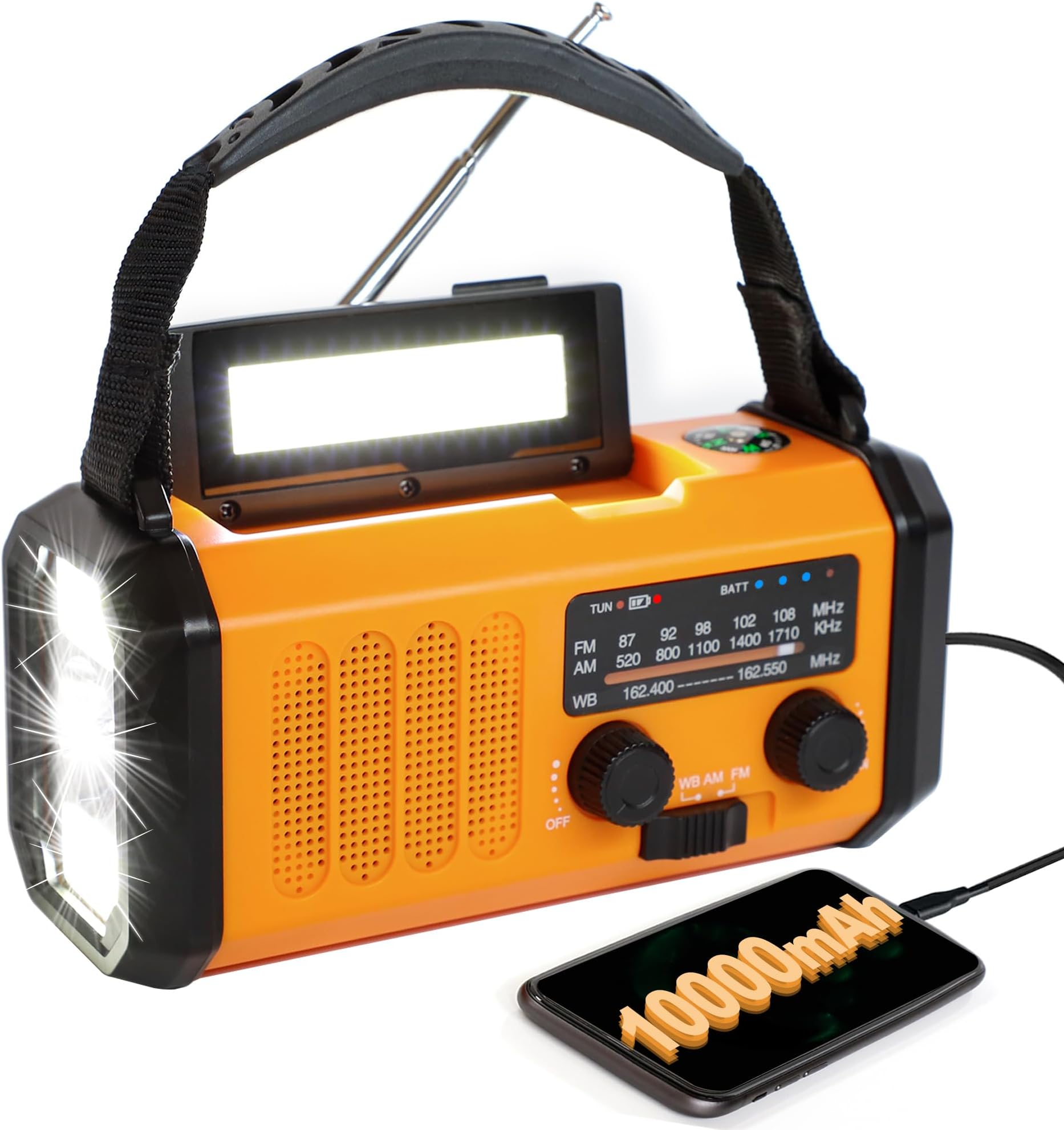 Eoxsmile Radio d'urgence avec alerte météo NOAA