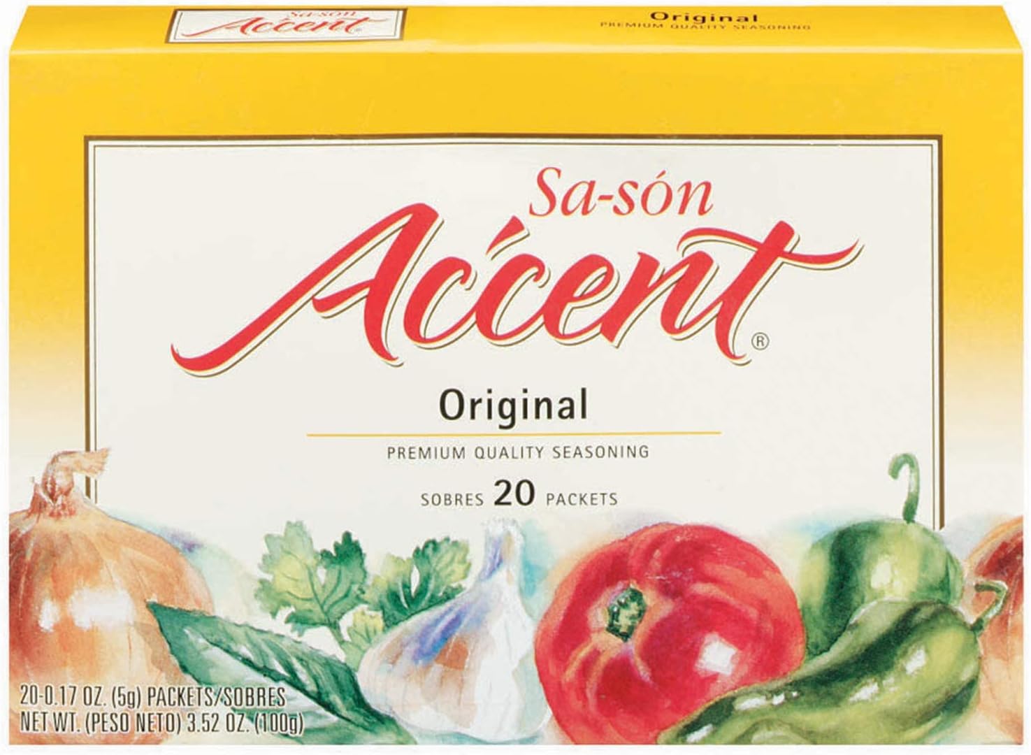Accent Ssnng 20pckt Orgnl