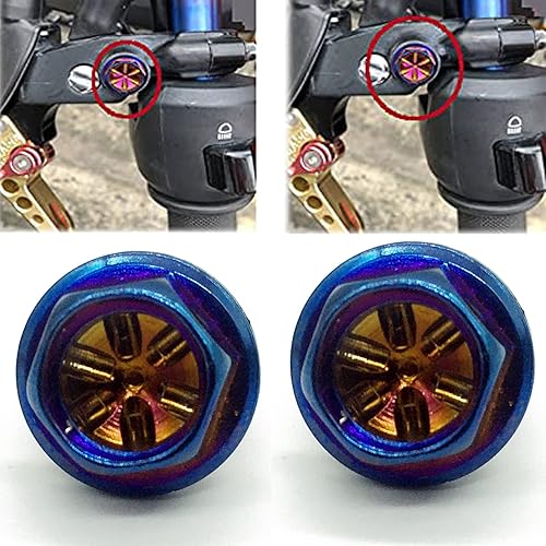 Miniatura 2 de Tornillo universal M10 x1.25 para espejo de automóvil, tornillos de enchufe de agujero de espejo de motocicleta Carmoeignin para Yamaha FZ-07 MT07