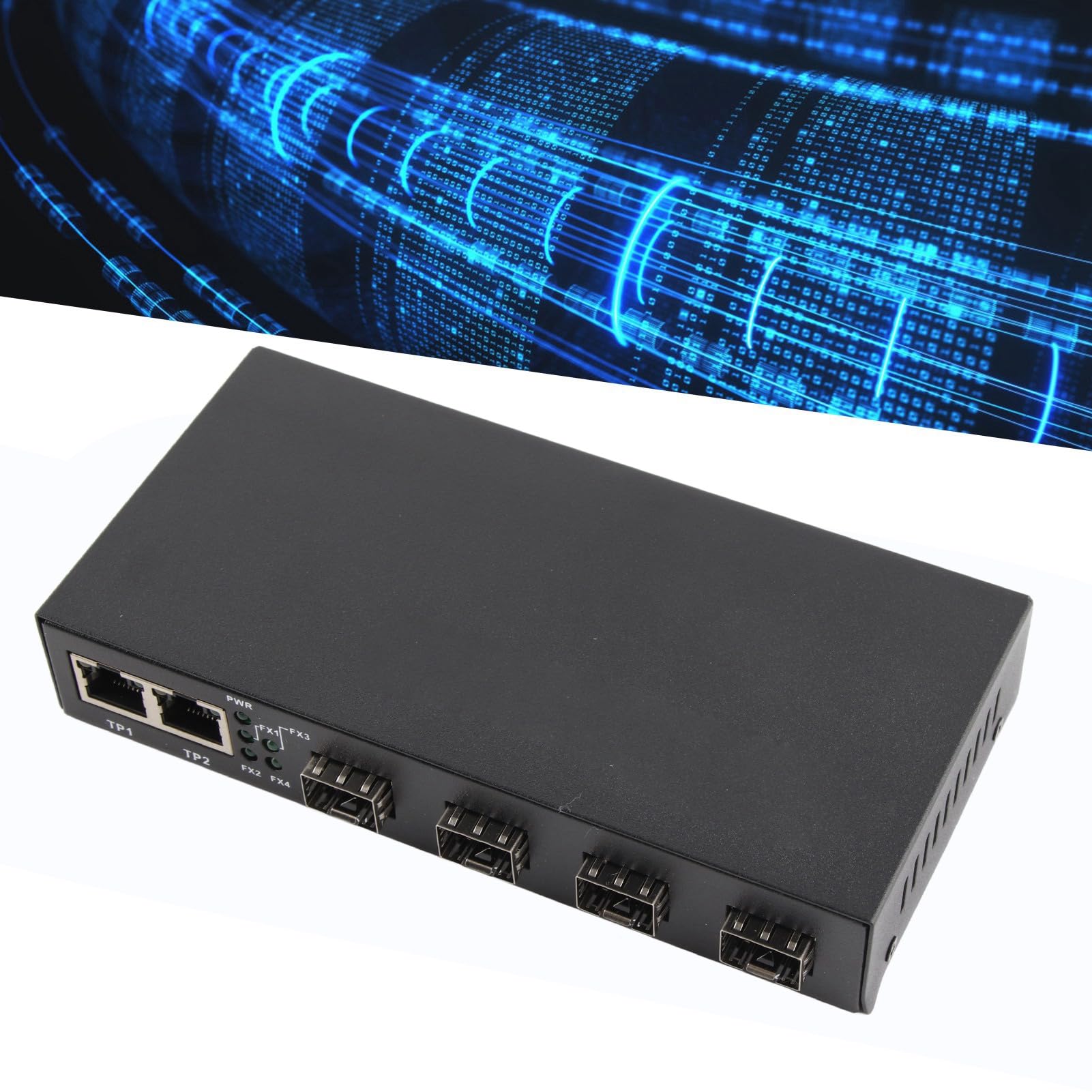Convertisseur de Média Ethernet Double Fibre 10/100/1000 M de Haute qualité pour IEEE802.3Z/AB 1000Base‑SXLX