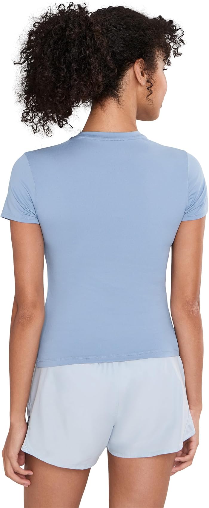 Женская футболка Under Armour Motion Fitted Short Sleeve, цвет: Синий — фото 2