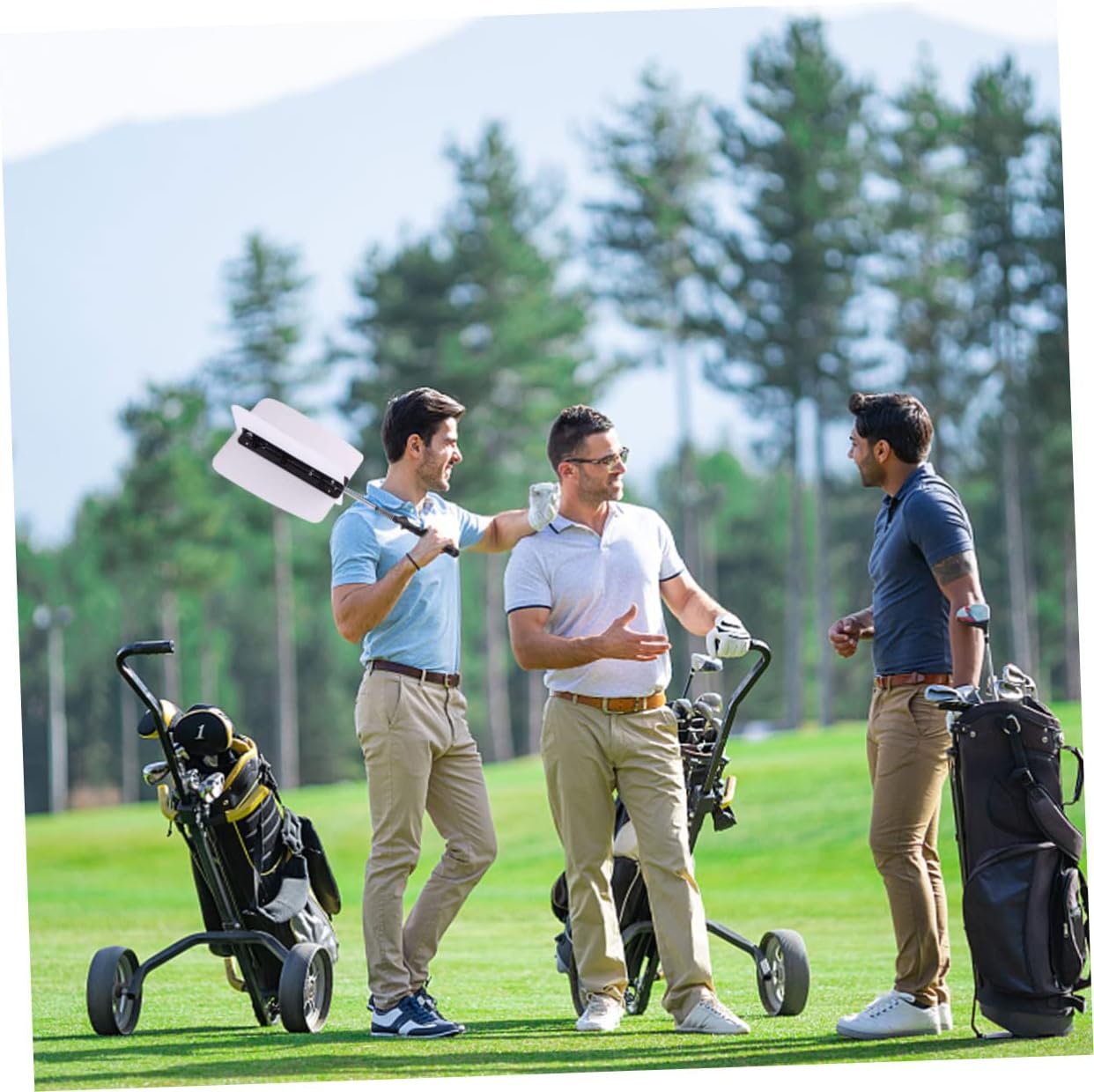 Golf Power Resistance Trainer Swing Practice Aid Wind Resistance Practice for Better Swing Tempo