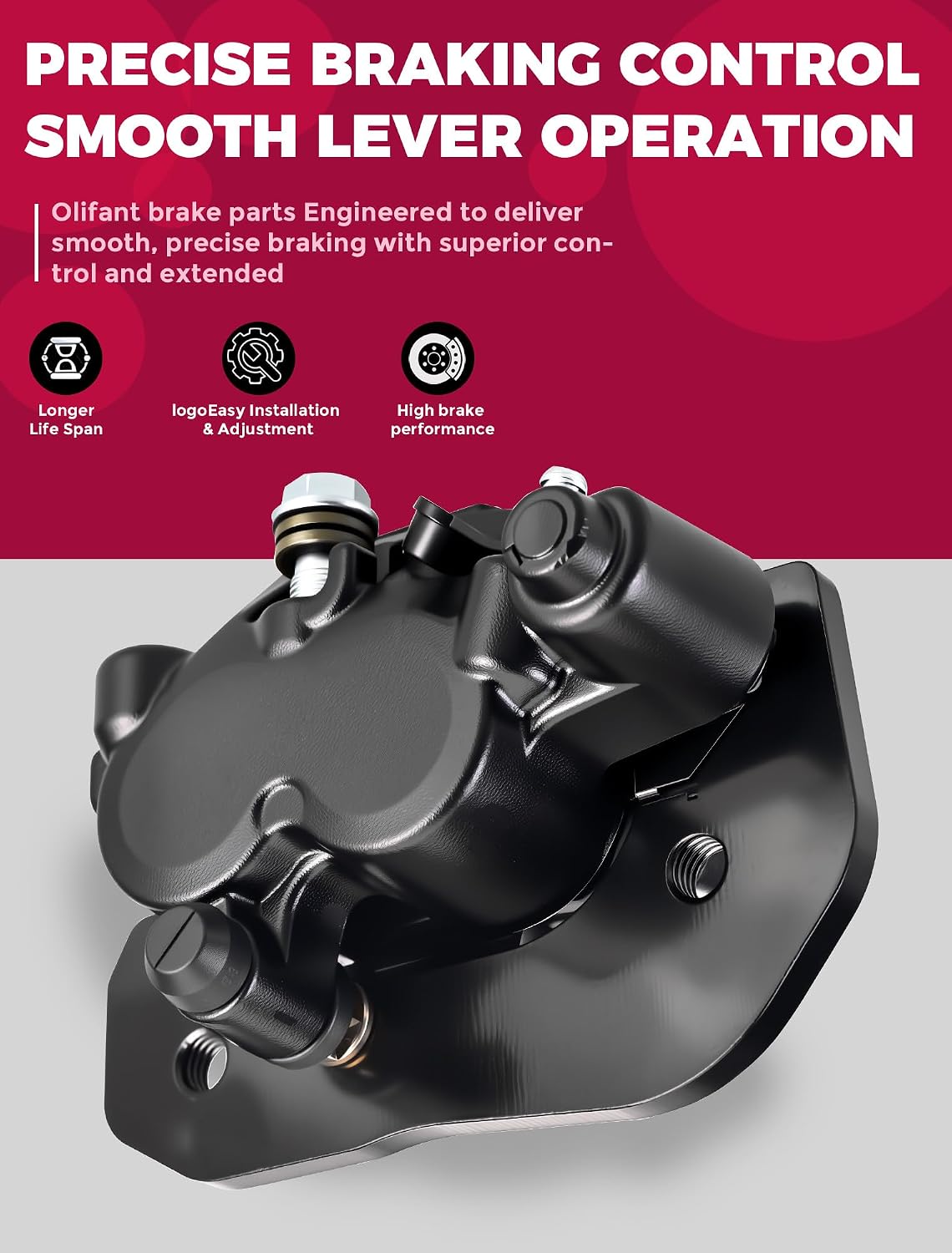 Brake Calipers For Can Am Outlander 450 500 570 650 800 800R 850 1000 1000R