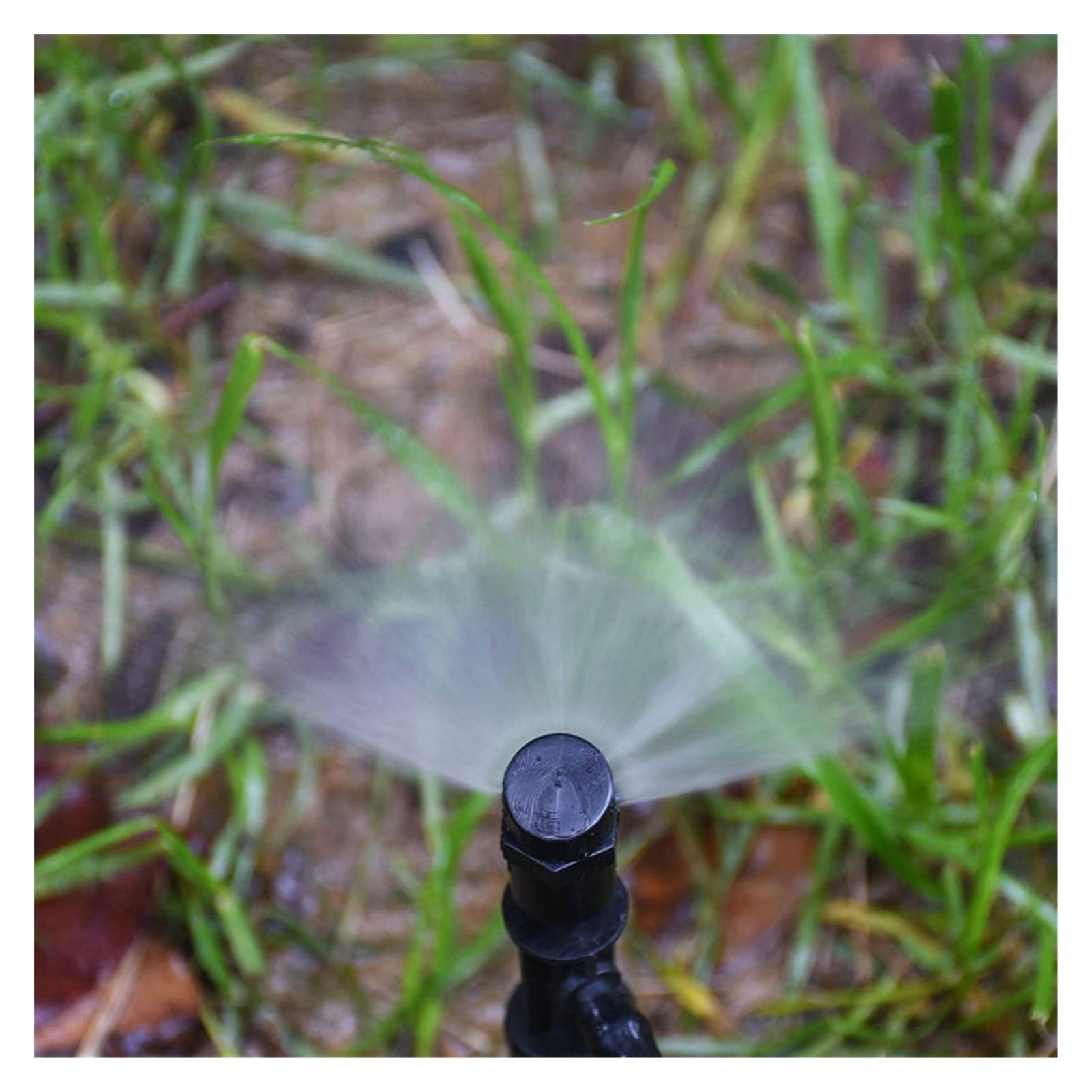 Adaptador de Conector de Manguera Riego de Jardín Boquilla de Refracción de 120-180 Grados Aspersor Atomizador Roscado 1/4 Aspersor de Riego de Plantas 120 Piezas/Boquilla de Púas