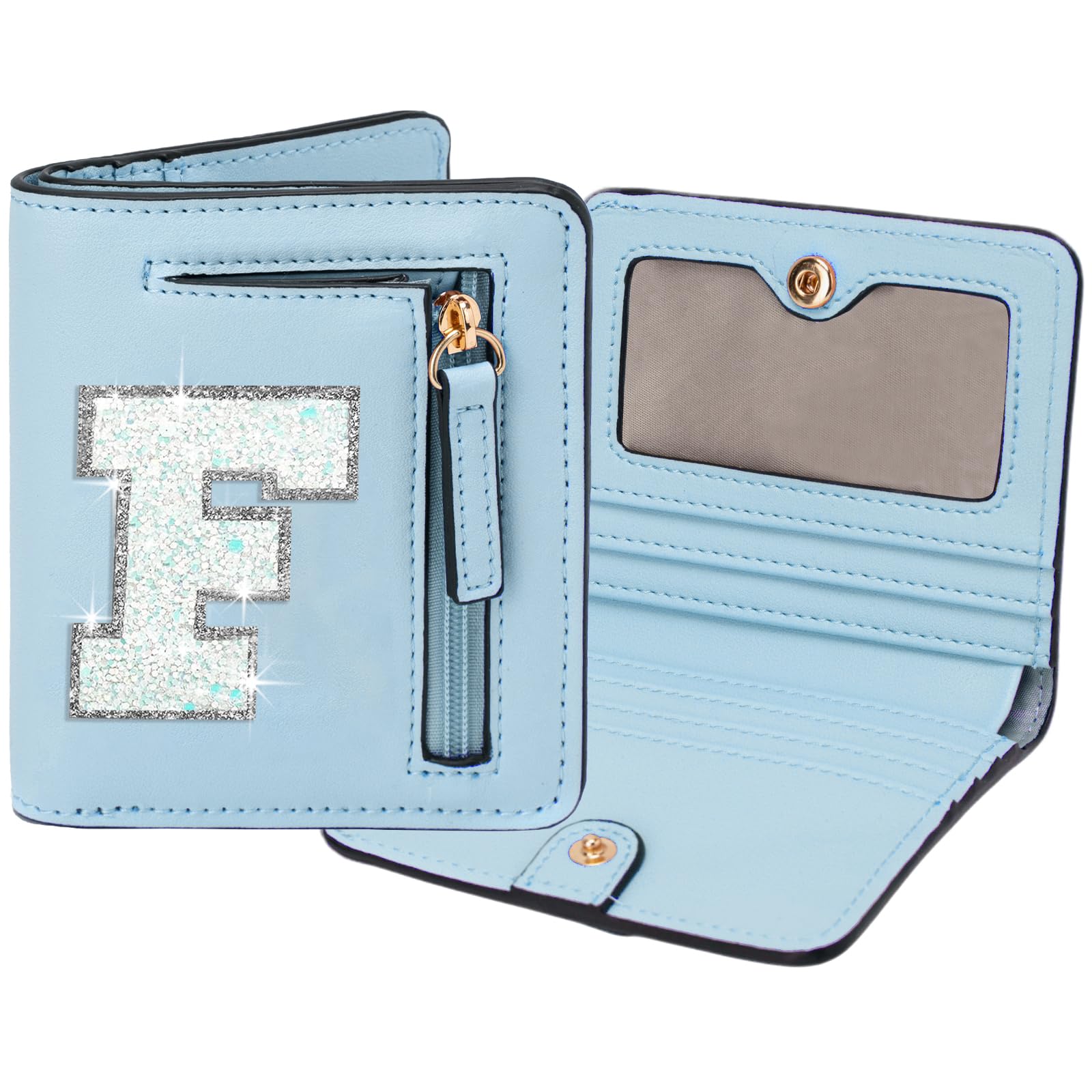 Birthday Gifts for Teen Girl Kids Wallet Girl Wallets Small Initial Rfid Wallet Teen Girls Gift Preppy Stuff