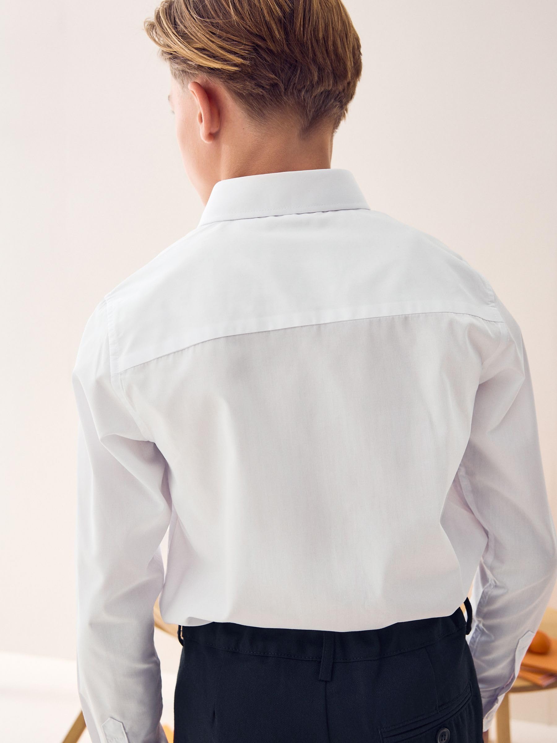 NEXT Pack de 2 camisas de manga larga estándar (3-17 años)