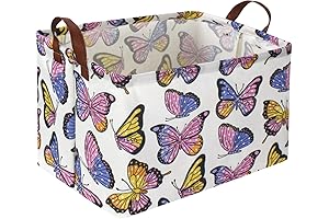 Girls Butterfly Basket: Delightful Storage for Every Room