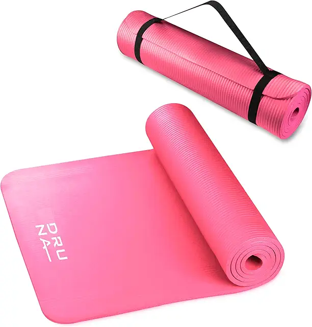 Esterilla de Yoga DRUNA NBR Antideslizante - 1 cm y 1.5 cm Grosor