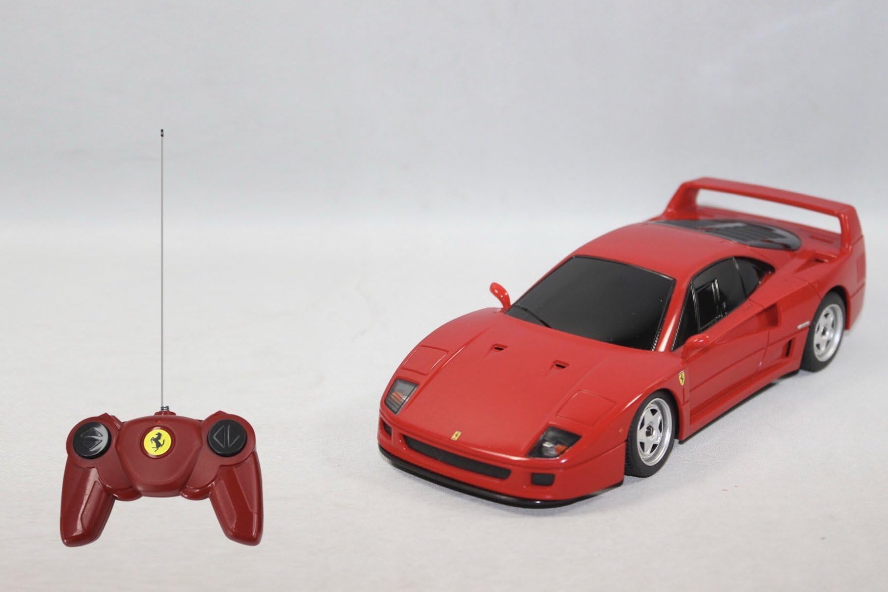 - Radio Remote Control 1/24 Scale Ferrari F40 Licensed RC Model Car (Red)