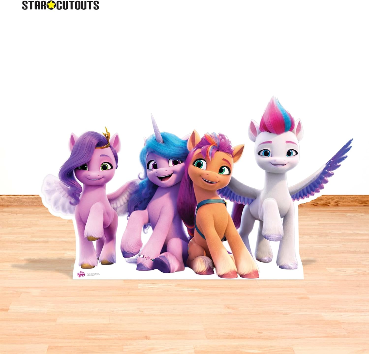 Star Cutouts SC4334 My Little Pony Group Large Cardboard Cut Out with Mini