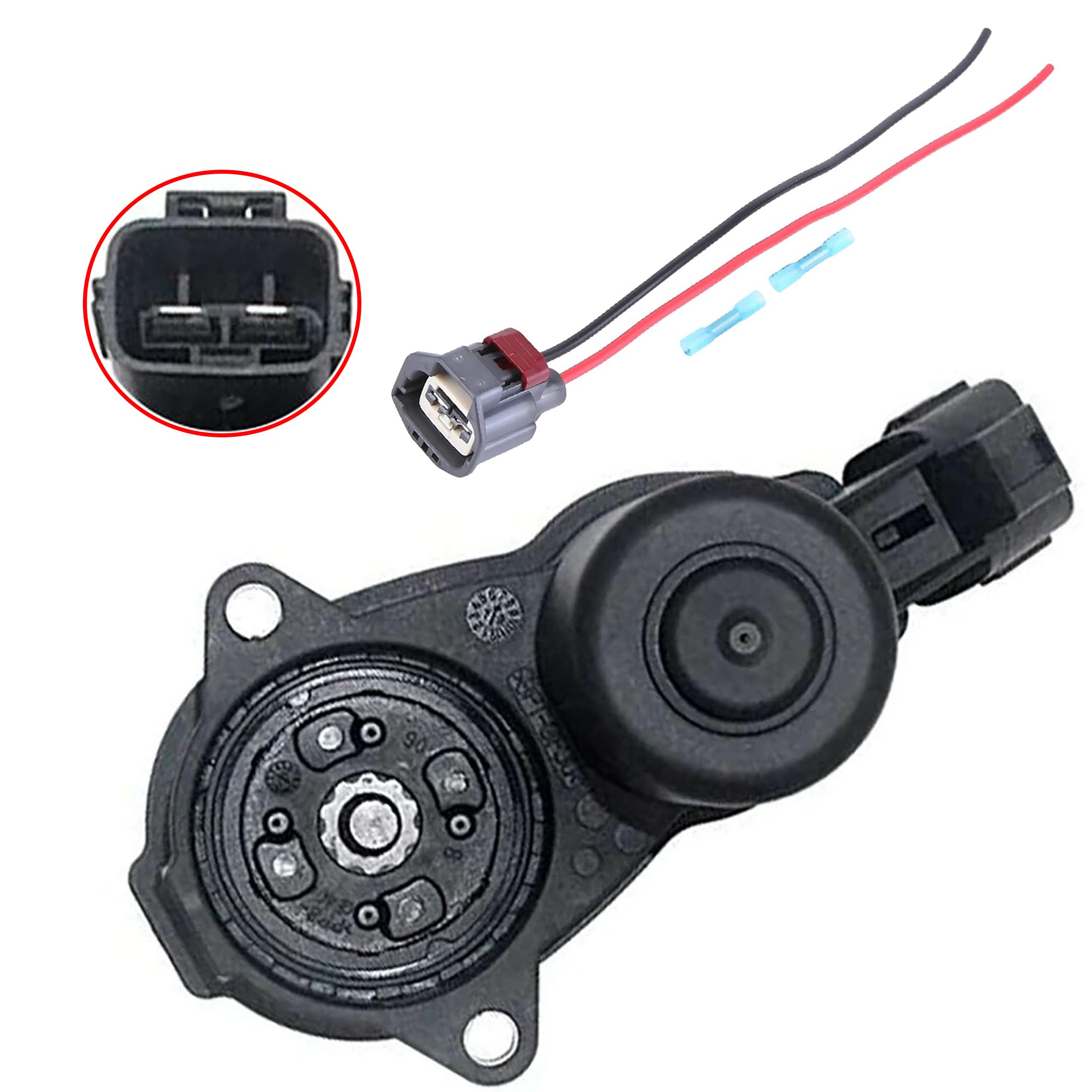 Partsline Moteur d'Étrier de Frein à Main Arrière avec Connectique compatible avec Grand Scénic III, Mégane III IV, Scénic III - 440004177R 440006079R