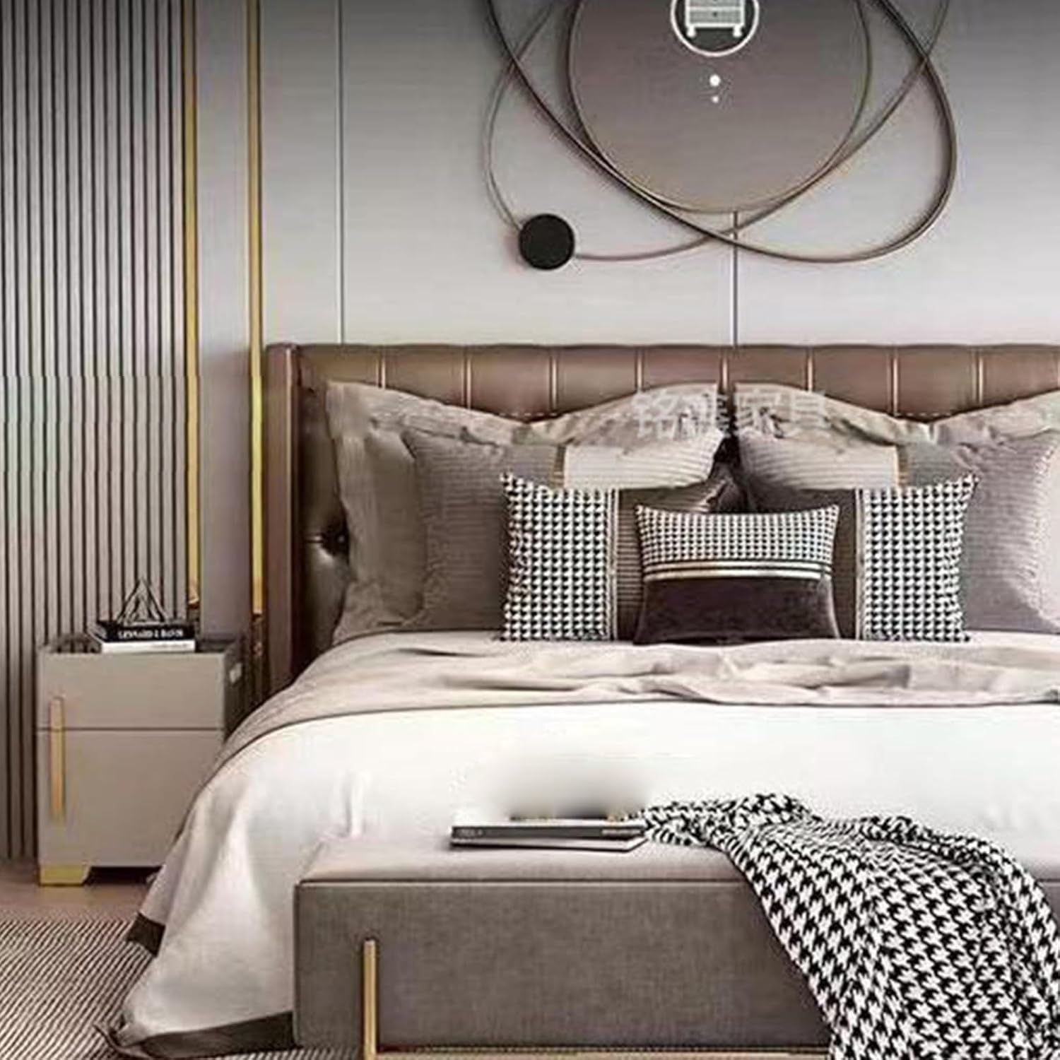 Breaklock 引き出し付きベッドサイドテーブル・ナイトテーブル・木製