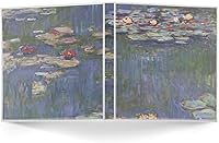 Vista 2 de Claude Monet Water Lilies - Carpeta con 3 anillas, 1 pulgada