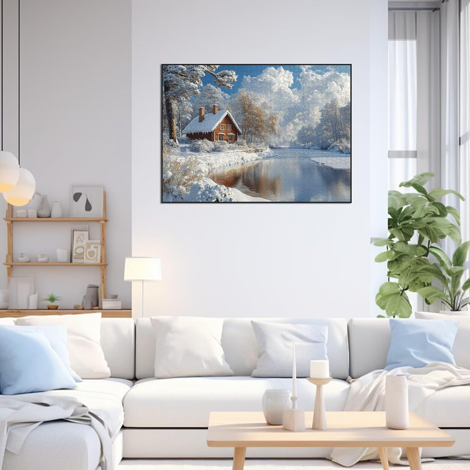 Puzzle 6000 Pezzi inverno Puzzle Classici per Gioco Familiare, n-111 | Impossibile Puzzles, Intrattenimento Creativo, Rilassamento Intelligence, Regalo per Amore e Amico, Decorazioni Casa, Foreste