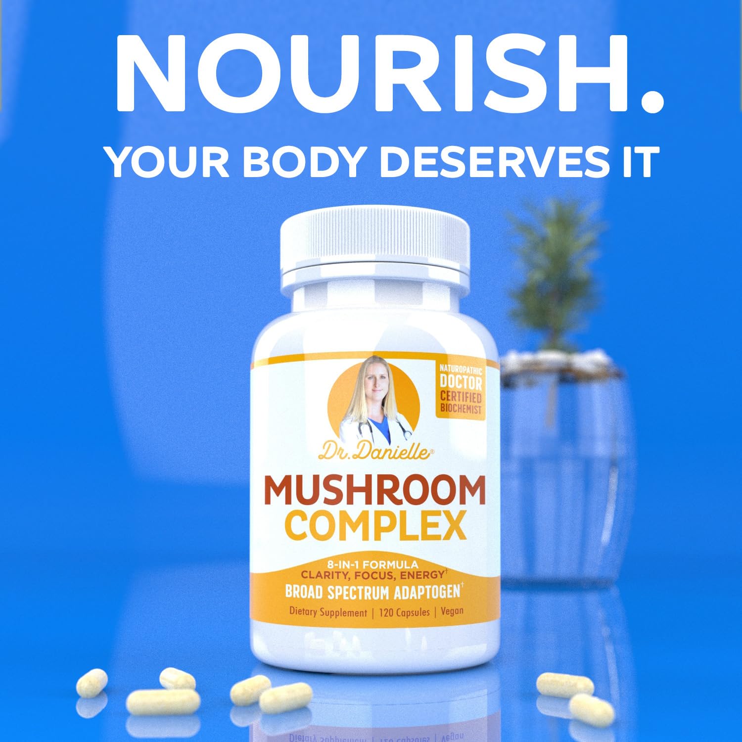 Amazon.com: Doctor Danielle Organic Mushroom Complex Supplement