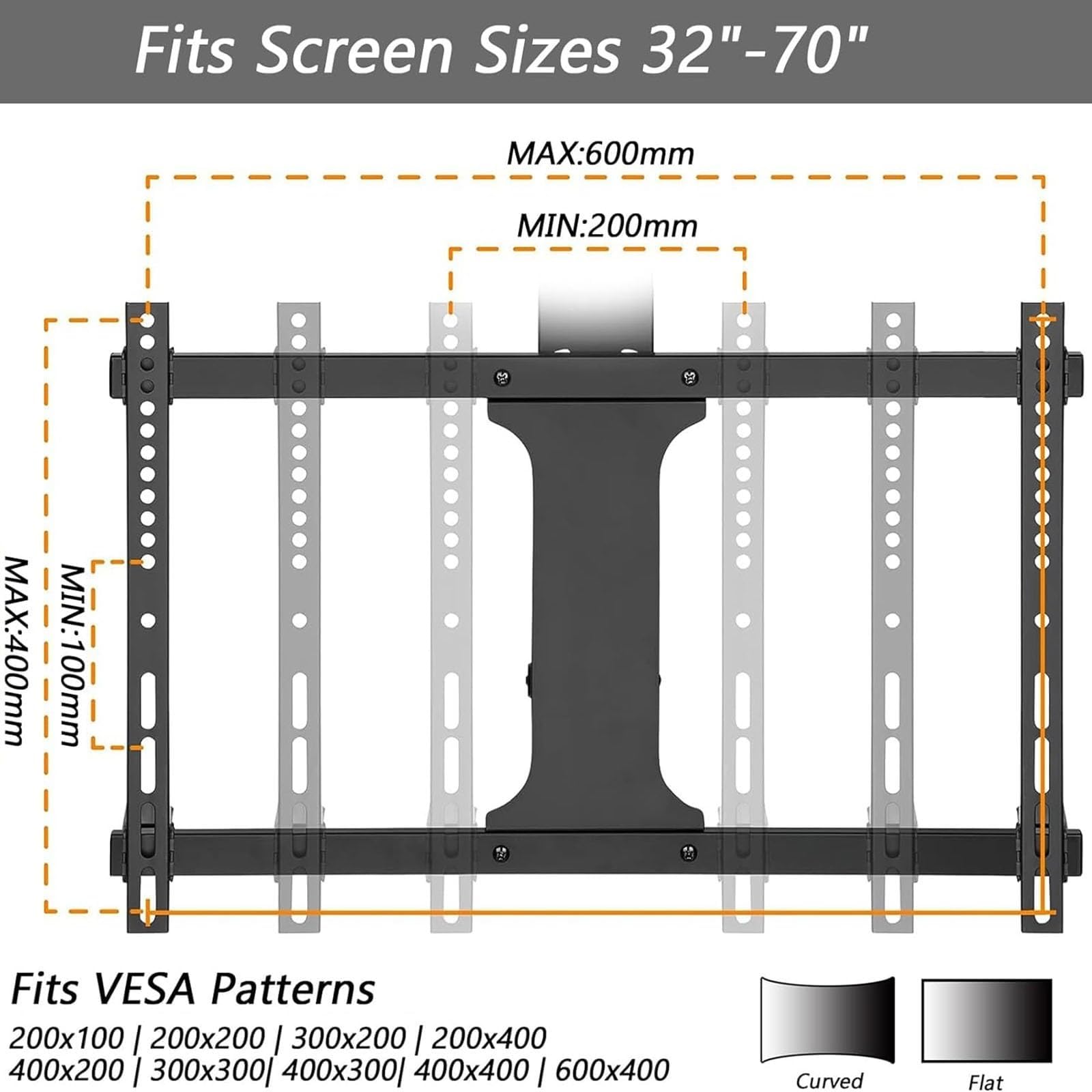 Elevador De TV Oculto, Soporte De TV Motorizado para Montaje En Techo, Elevador De TV Eléctrico Telescópico con Elevación Automática, Plegado De 0-85°